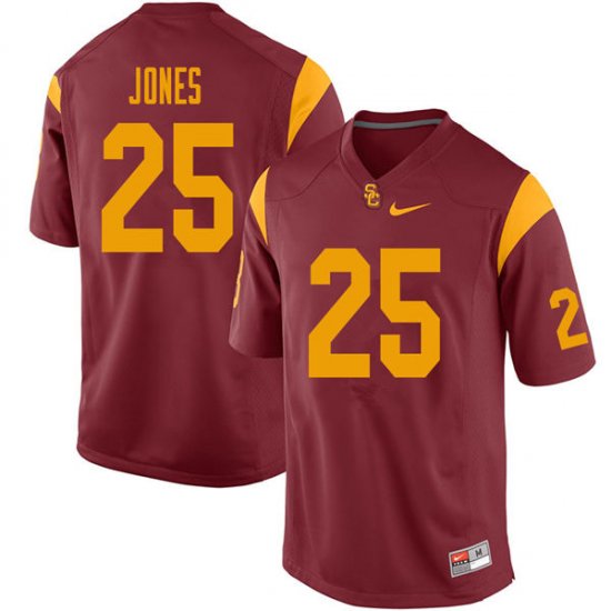 Cardinal Jack Jones #25 Trojans Men Alumni NCAA Football Jersey -Hot Sale