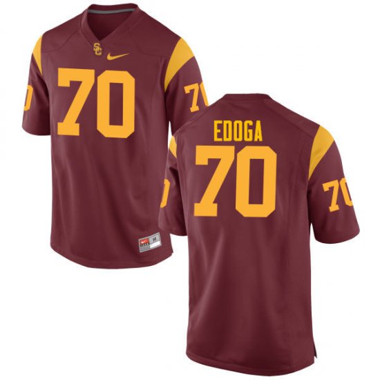 Cardinal Chuma Edoga #70 Trojans Men Fashion College Football Jersey -Hot Sale