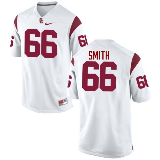 White Cole Smith #66 Trojans Men Official College Football Jersey -Hot Sale