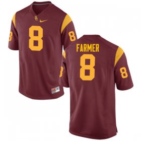 Red George Farmer #8 Trojans Men Fashion College Football Jersey -Hot Sale