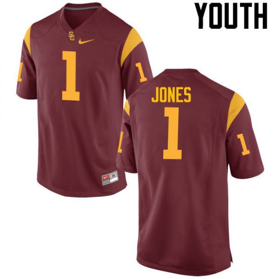 Cardinal Jack Jones #1 Trojans Youth Fashion College Football Jersey -Hot Sale