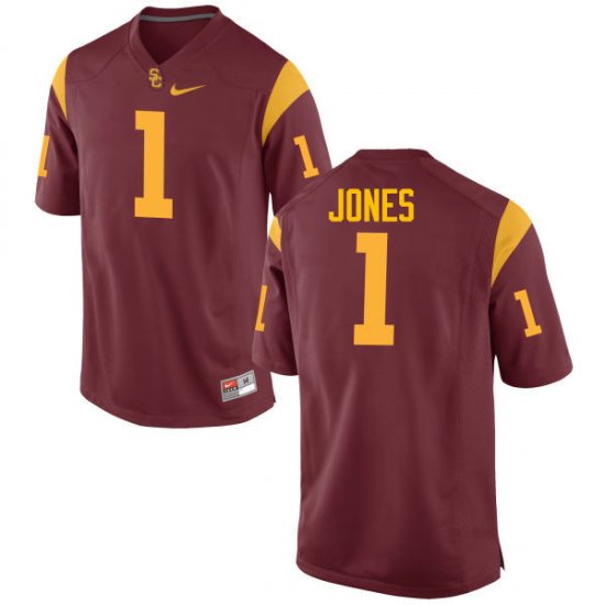 Cardinal Jack Jones #1 Trojans Men Fashion University Football Jersey -Hot Sale