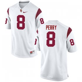 White Nick Perry #8 Trojans Men Official University Football Jersey -Hot Sale