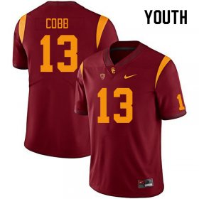 Cardinal Mason Cobb #13 Trojans Youth Alumni University Football Jersey -Hot Sale